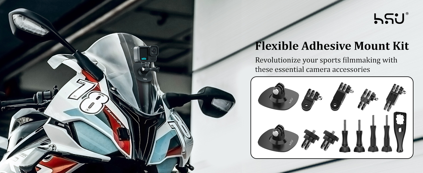 gopro adhesive mount