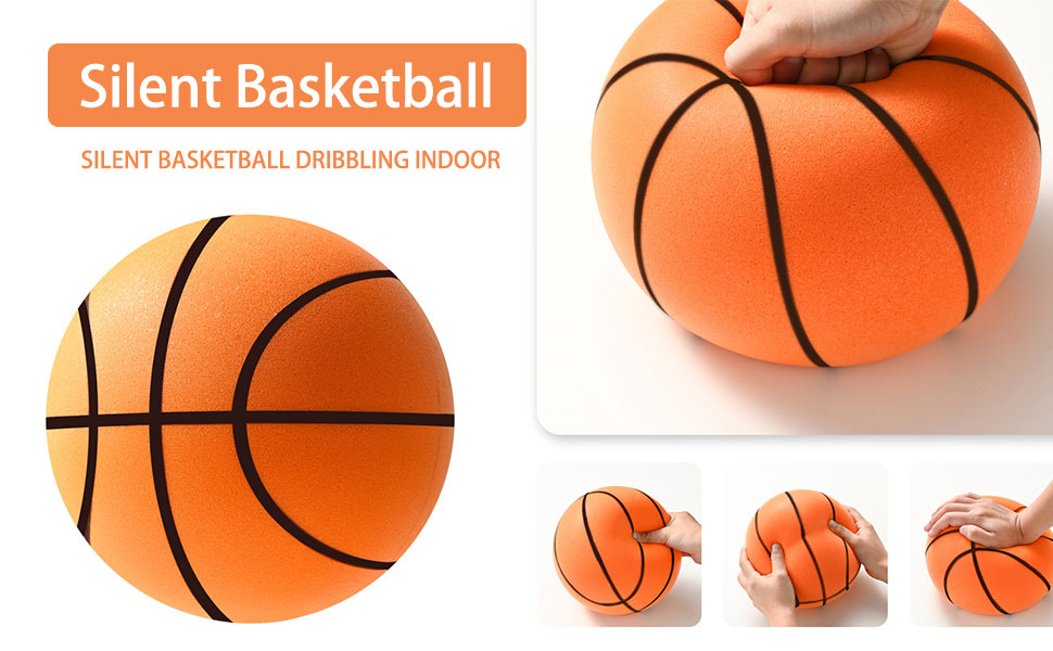 Silent Basketball,Size 7 Uncoated