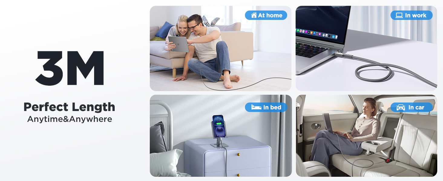 ipod lg type c charger cable cable type c charger samsung charger cable usb type c usb c cable 3m 