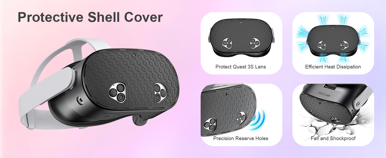 VR Shell Headset Cover