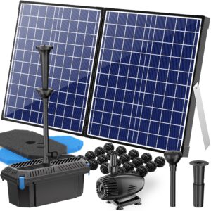 Biling 50W Solar Pond Filter Kit