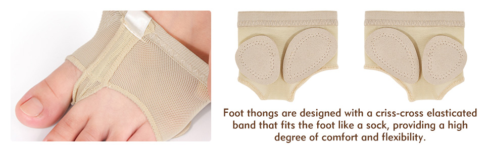 Non-Slip Breathable Flexible Foot Toe Pad Support for Jazz Ballet Modern Dance