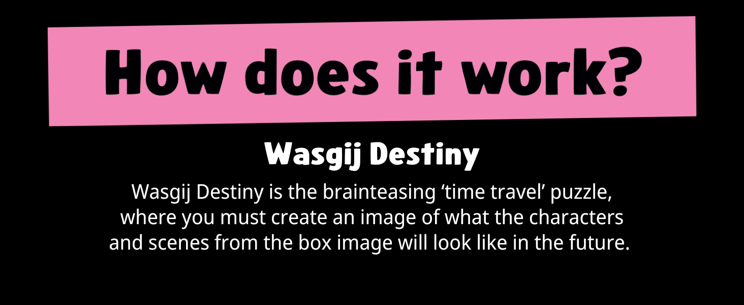 How does Wasgij Work? How to Play Guide for Wasgij Original Puzzles
