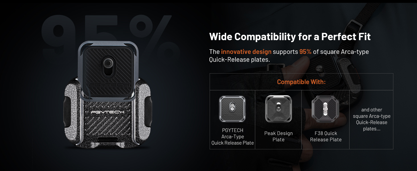PGYTECH Shoulder Strap Quick Release Clamp
