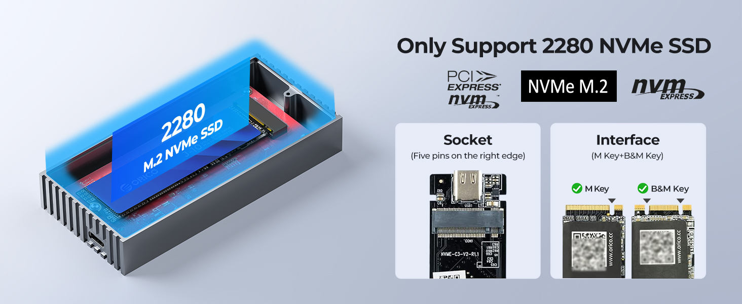 40gbps m.2 nvme ssd enclosure