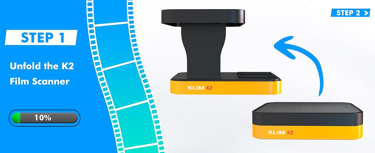 K2 Film Scanner White