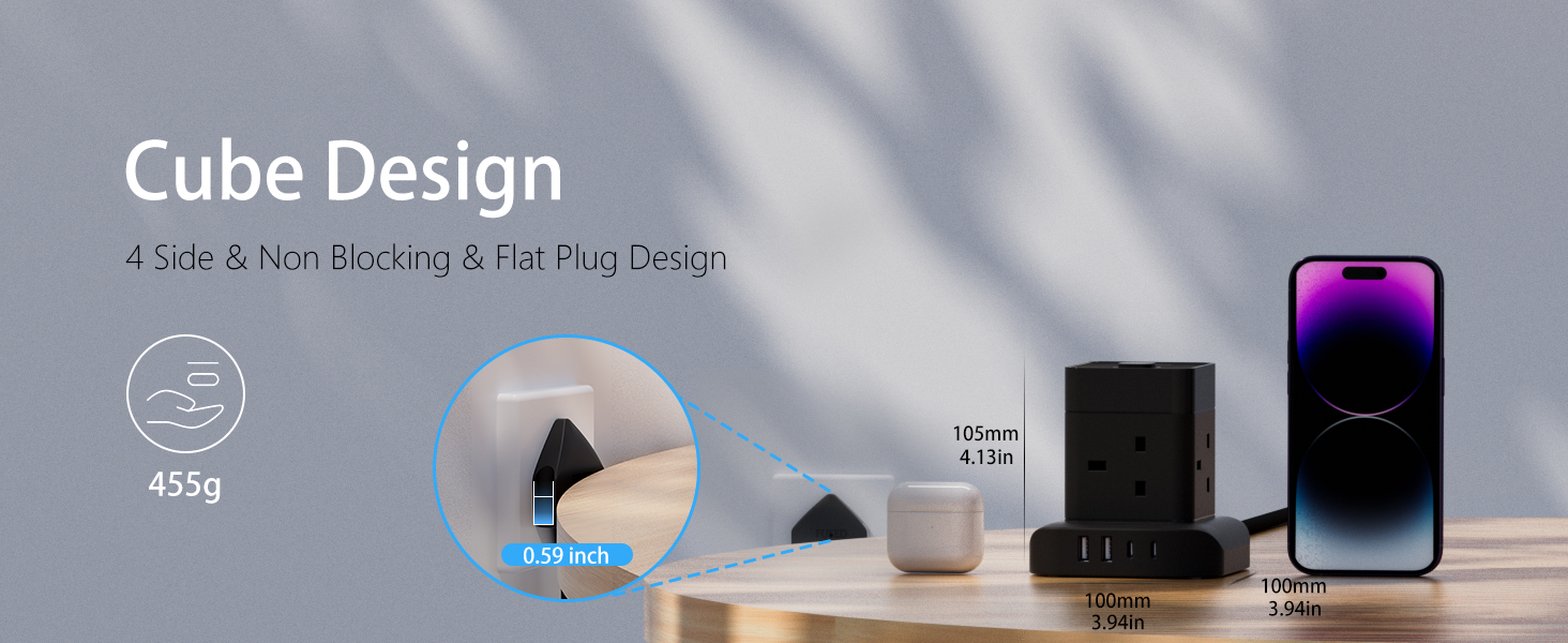 Non Blocking & Flat Plug
