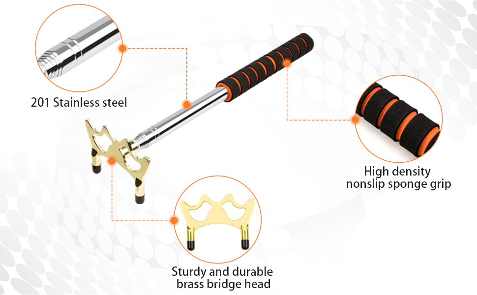 jethma cue stick bridge is easy to use and install