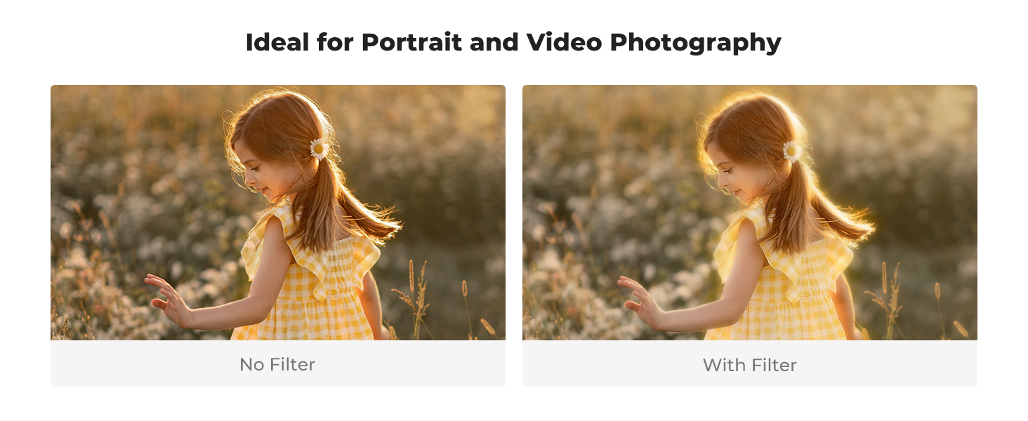 black diffusion filter