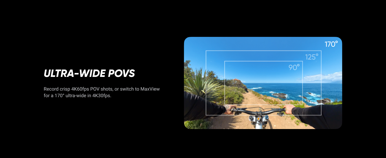 4K60FPS SINGLE-LENS MODE