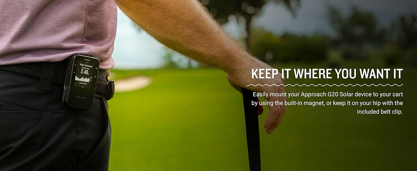 KEEP IT WHERE YOU WANT IT