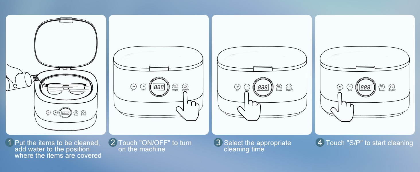 Ultrasonic Jewellery Cleaner