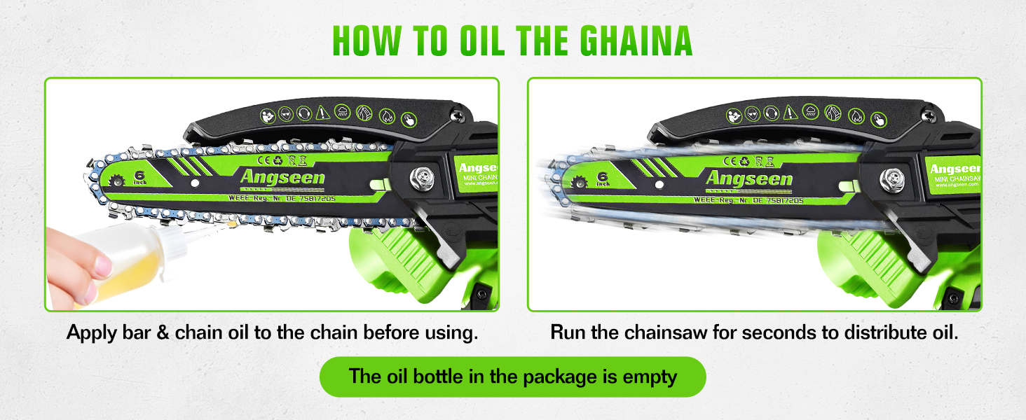 OILTHE MINI CHAINSAW
