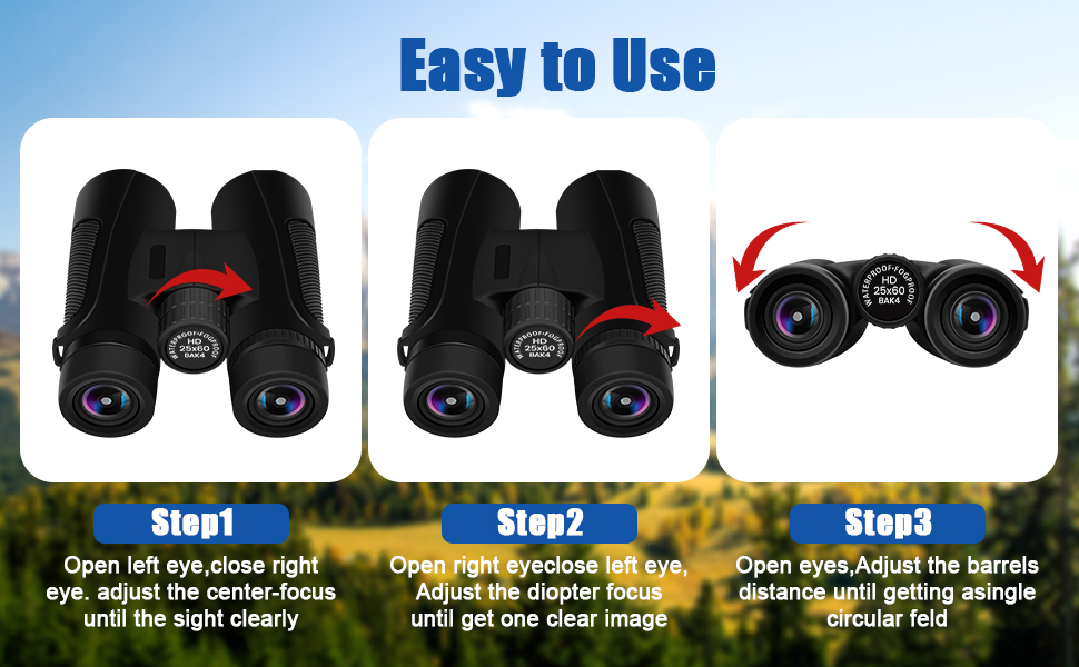 Binoculars 25X60 High Power