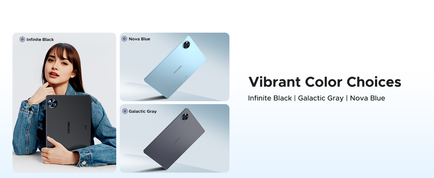 doogee u11 pro android 15 tablet more colores