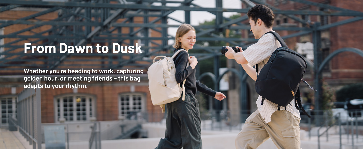 suits to most occasions as daily backpack or camera backpack