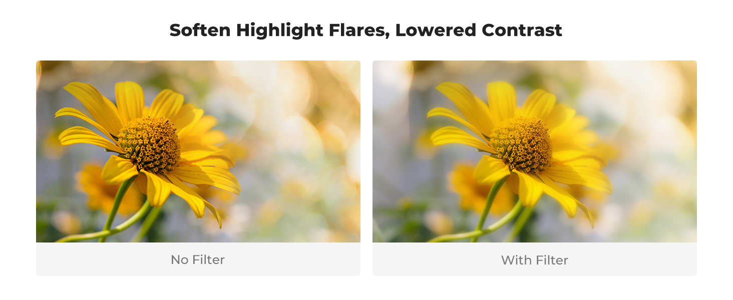 black diffusion filter