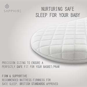 Baby Moses Pram Mattress