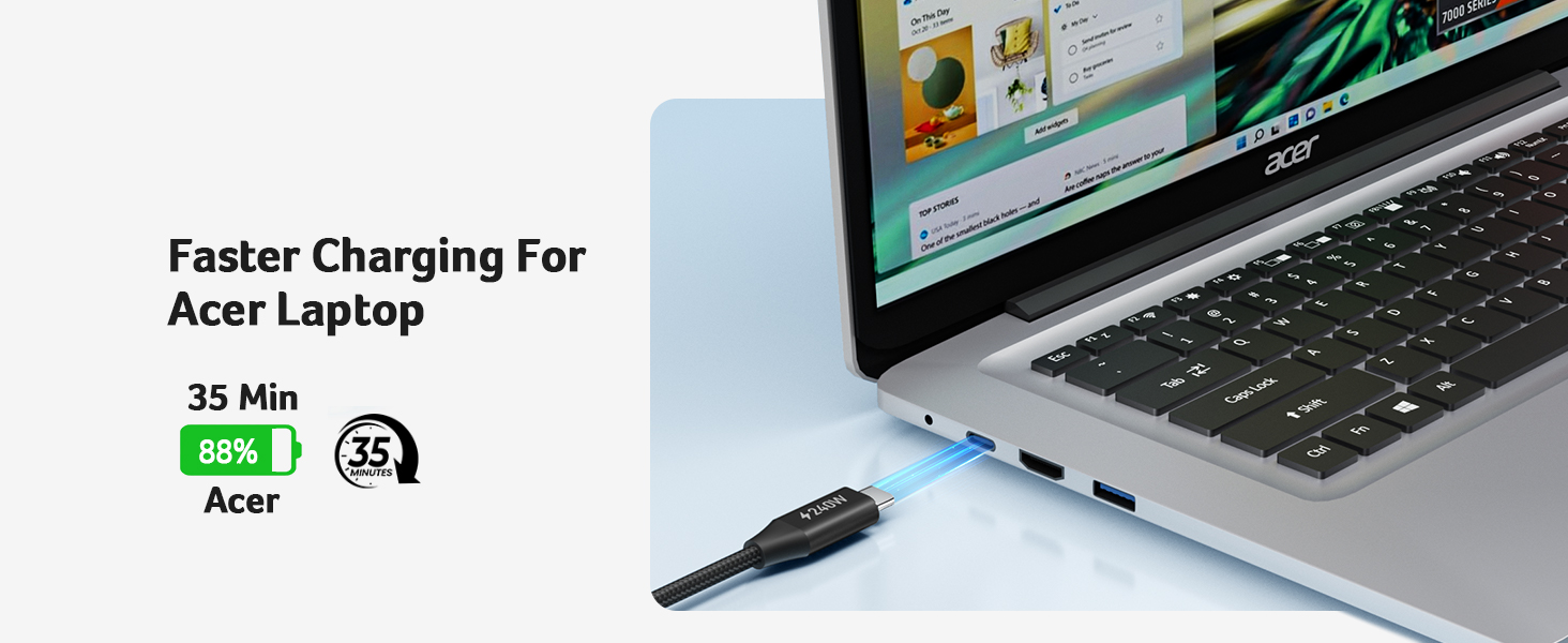 acer 240W USBC Cable