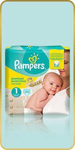 Pampers Premium Protection nappies