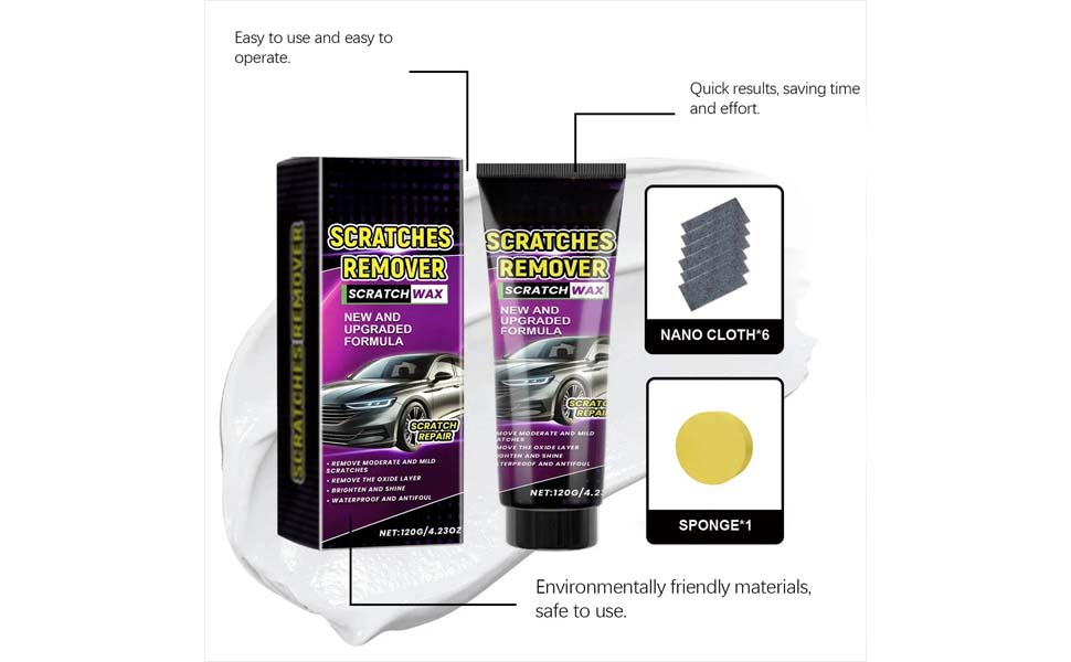 Car Scratch Remover Set