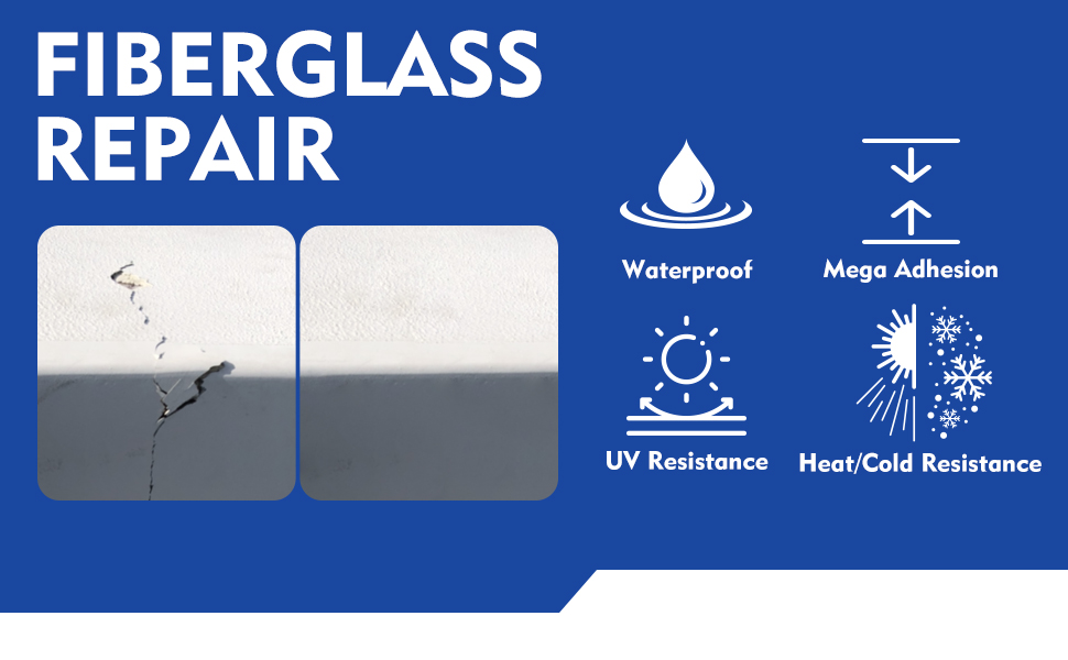 Marine Fiberglass Repair Kit