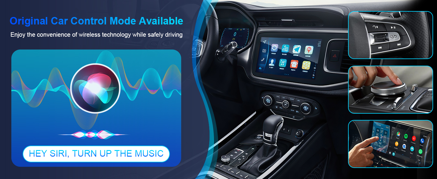 2 in 1 Mini Car Play Adapter