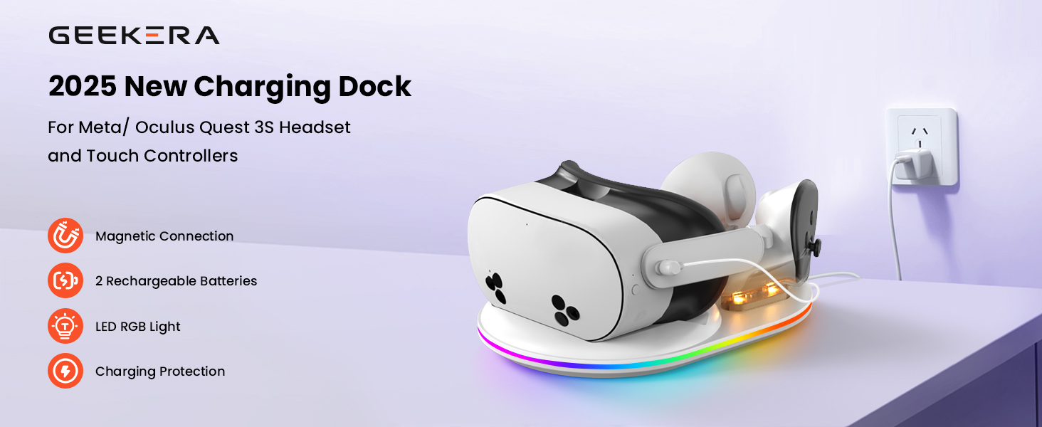 Charging Dock for Meta Quest 3S