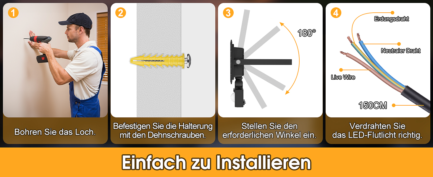 garden spot lights mains powered