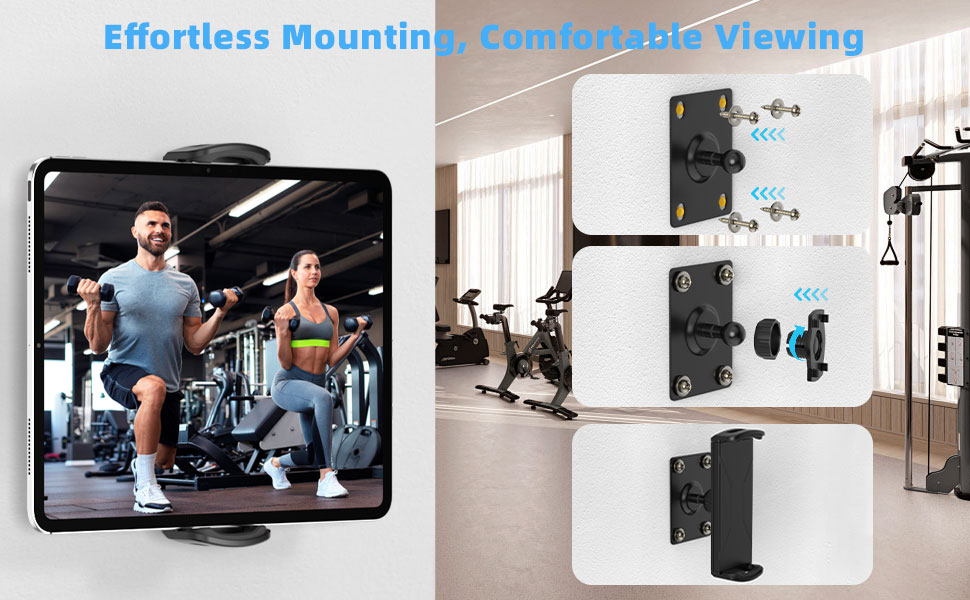 wall mount for iPad