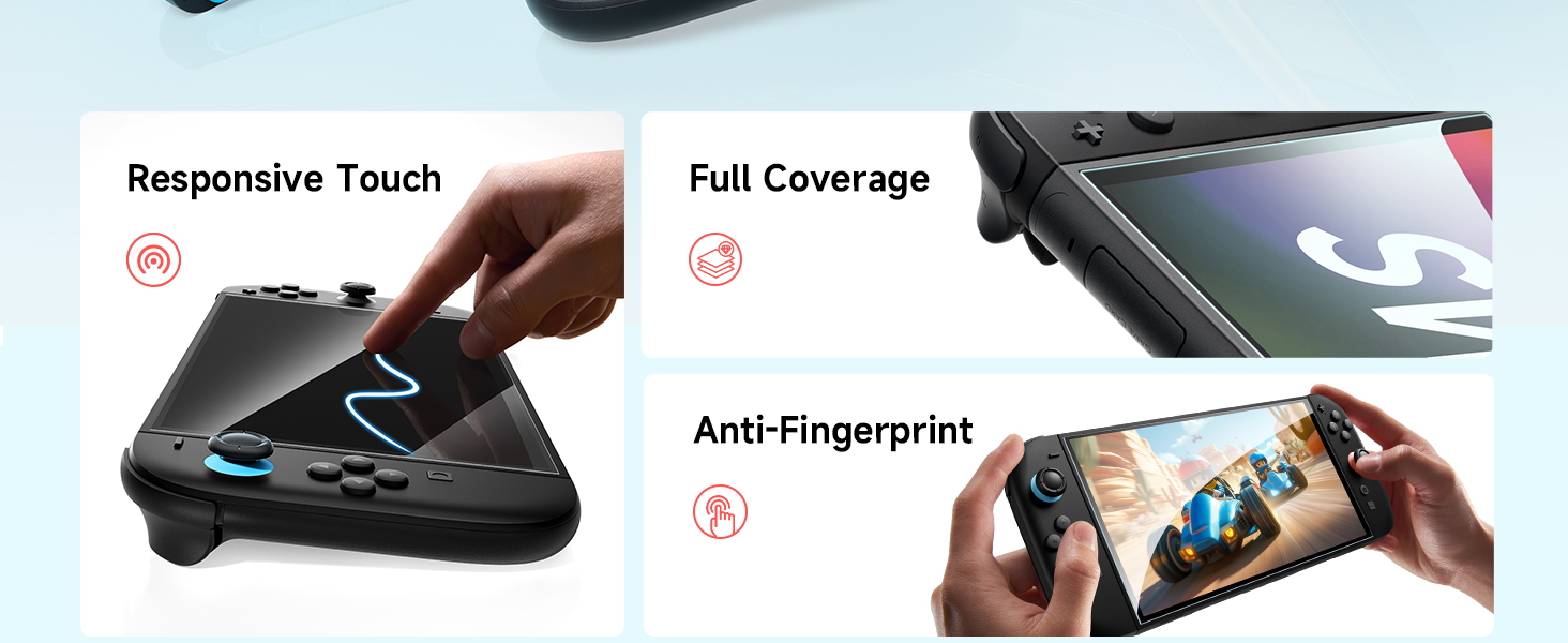 nintendo switch 2 screen protector accessories