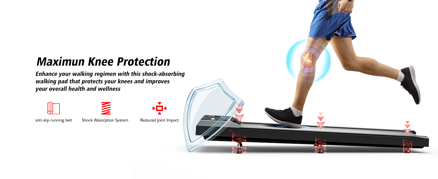 walking pad with incline