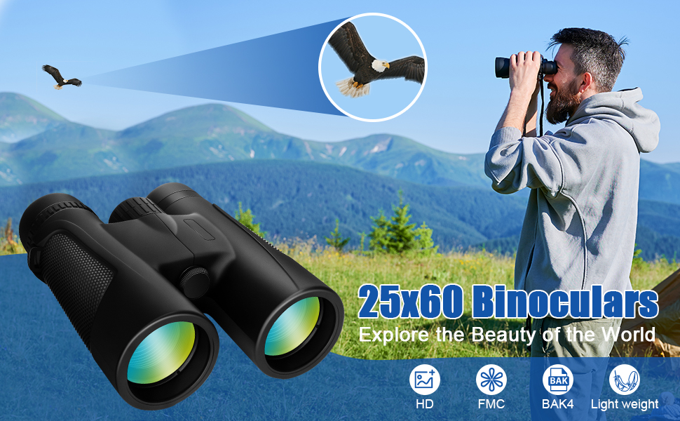 Binoculars 25X60 High Power