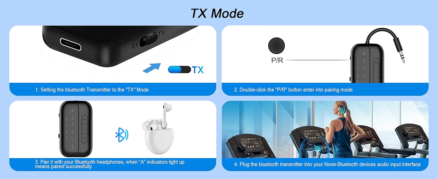 transmitter for tv to headphones