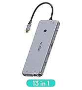 MOKIN Docking Station Dual Monitor, USB C Laptop Dock with Ethernet, USB C Docking Station 2 HDMI...