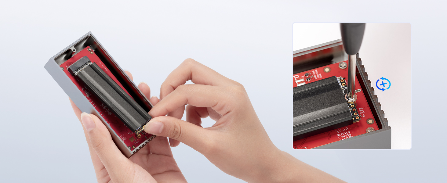 40gbps m.2 nvme ssd enclosure