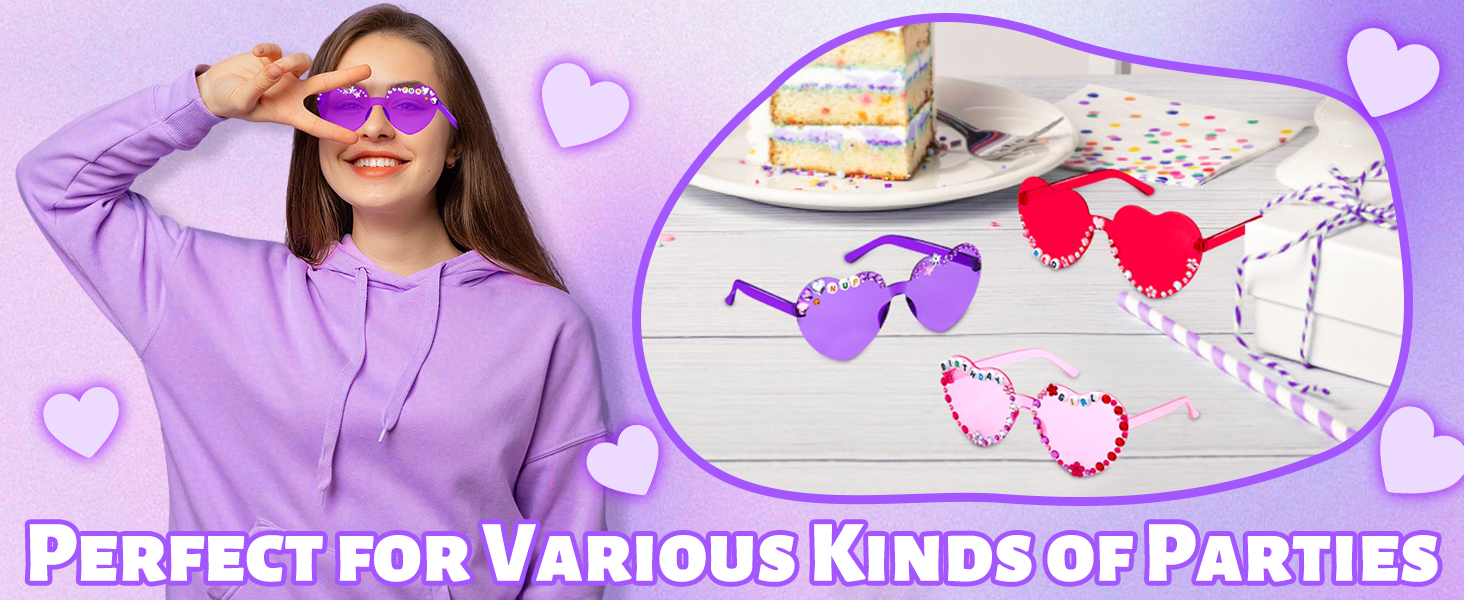 heart glasses