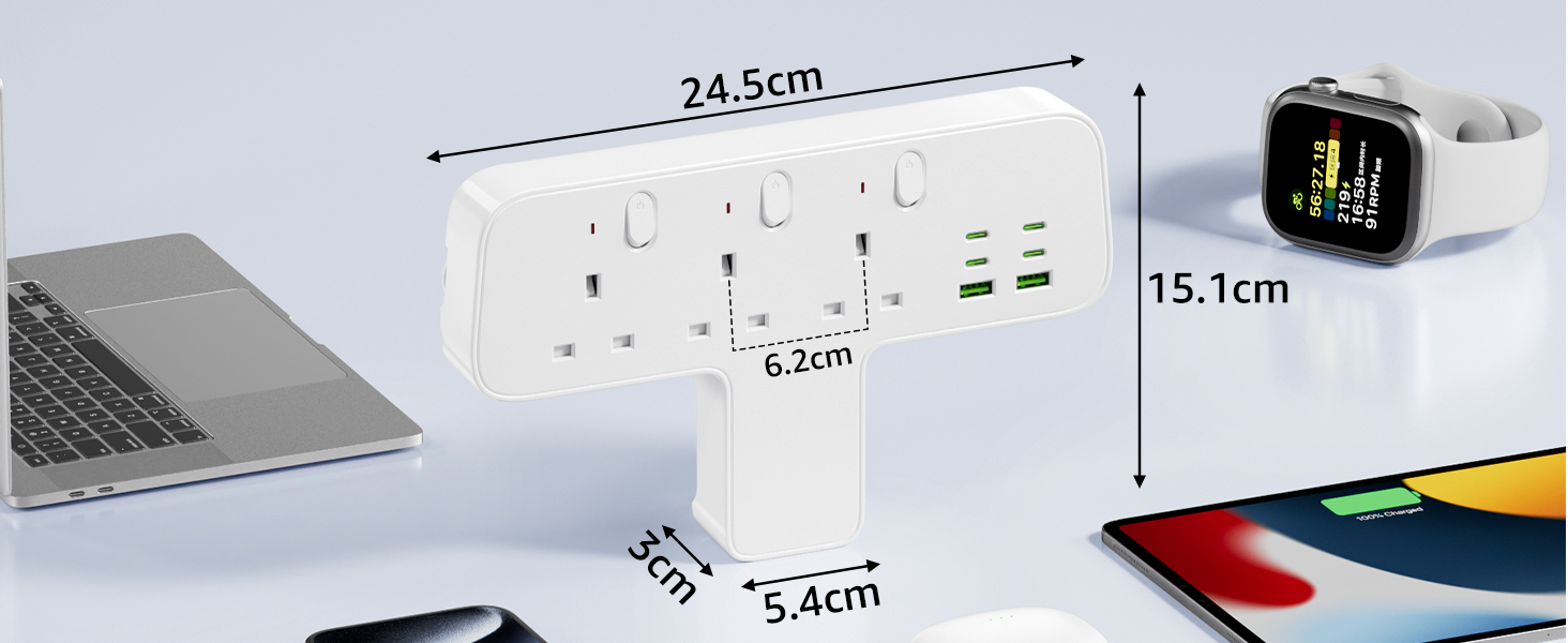 Multi Plug Extension Socket