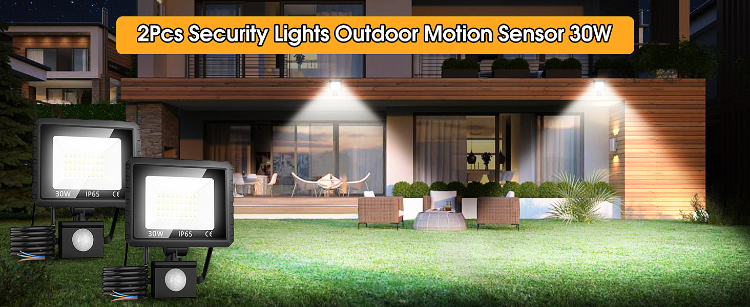 security lights outdoor motion sensor