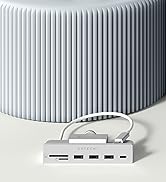 SATECHI Mac Mini Hub & Stand with SSD Enclosure for NVME/SATA M.2, Mac Mini Dock with USB C 10Gbp...