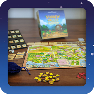 ConcernedApe Games | Stardew Valley The Board Game | Ages 14+ | 1-4 Players | 45+ Mins Playing Time
