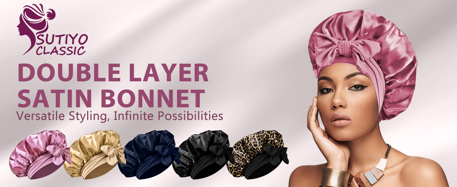 silk bonnet for sleeping