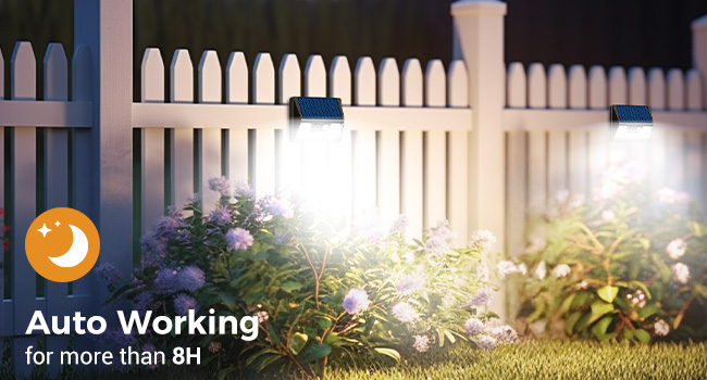 solar powered security light
