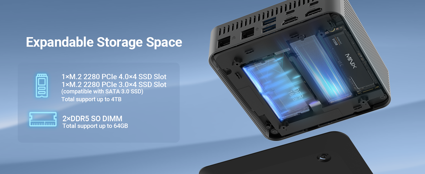 MINIX NGC 512 Mini PC Windows 11 Pro