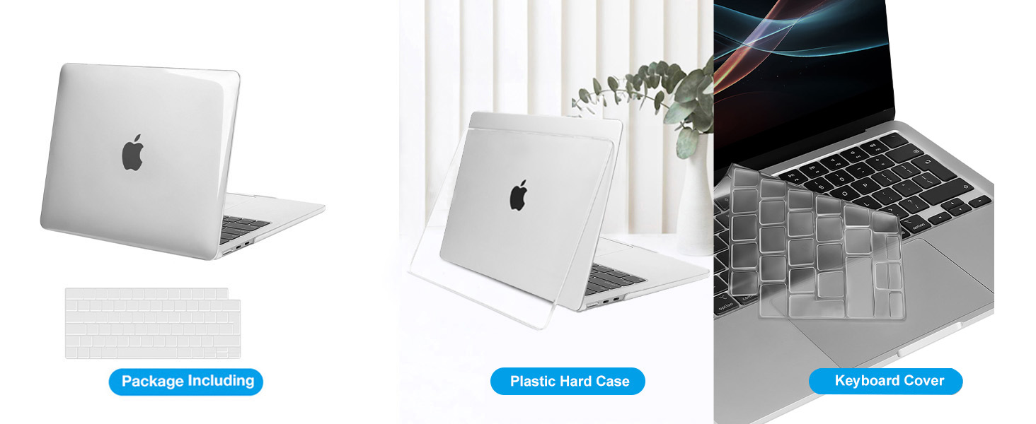 Case Compatible with MacBook Air 13.6 inch 2024 2023 2022 Release M3 A3113 M2 A2681