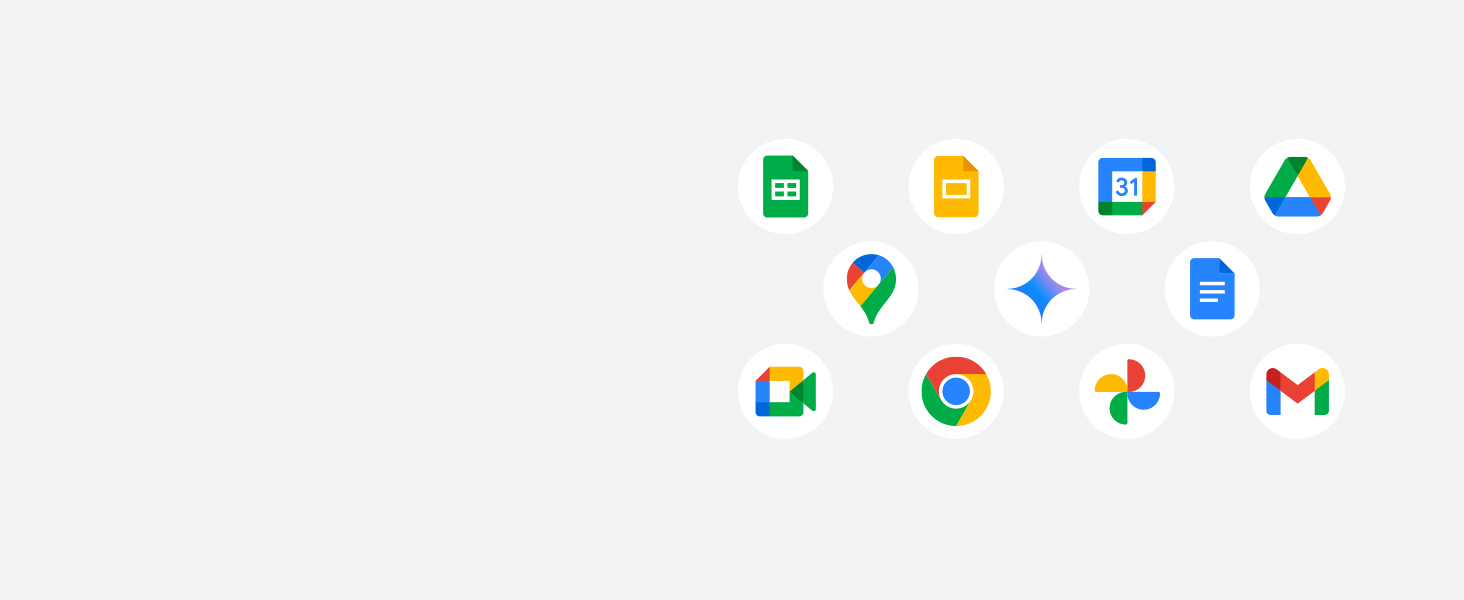 All your favourite Google apps