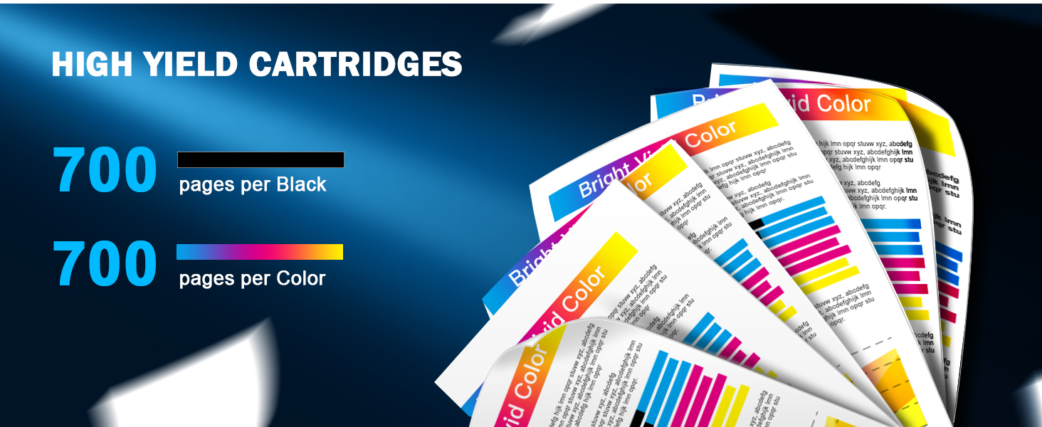 HALLOLUX 924e Ink Cartridges Compatible with HP OfficeJet Pro 8120 8122e 8123e 8124e 8125e 8130e