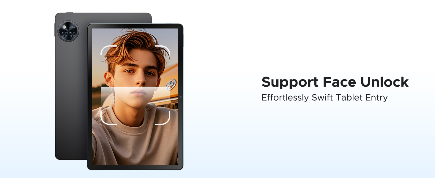 u11 pro doogee tablet face unlock support