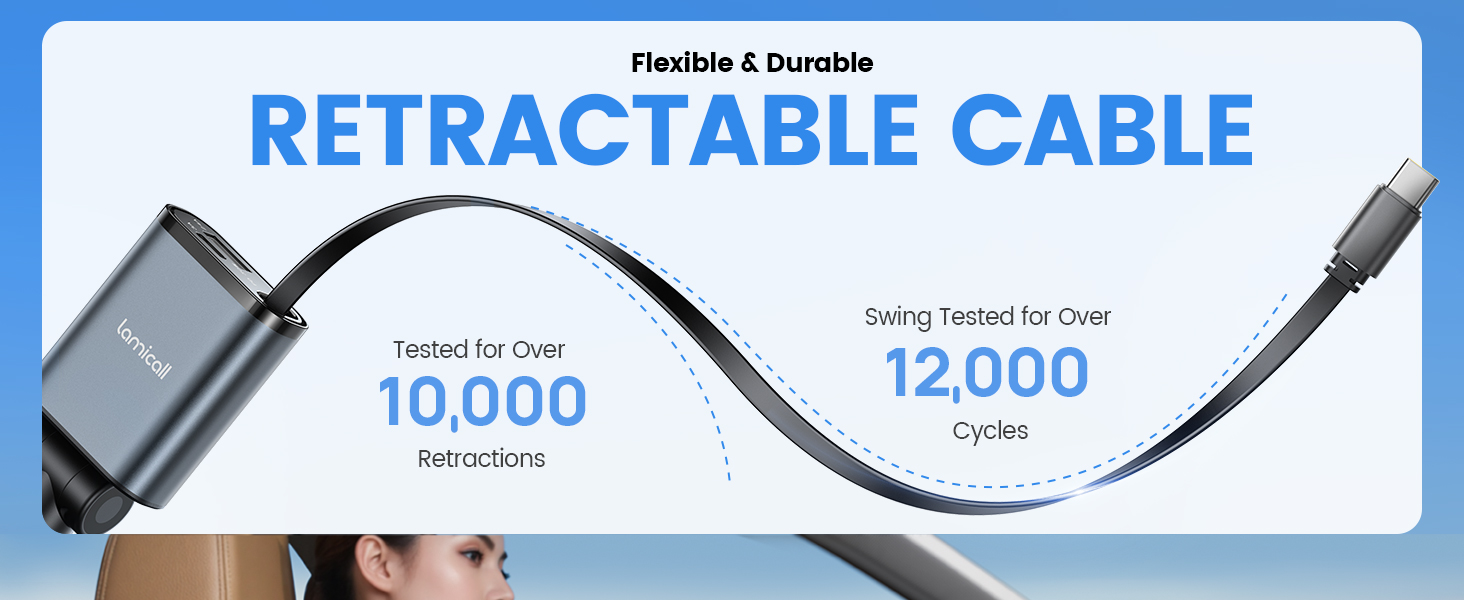 Retractable Car Charger