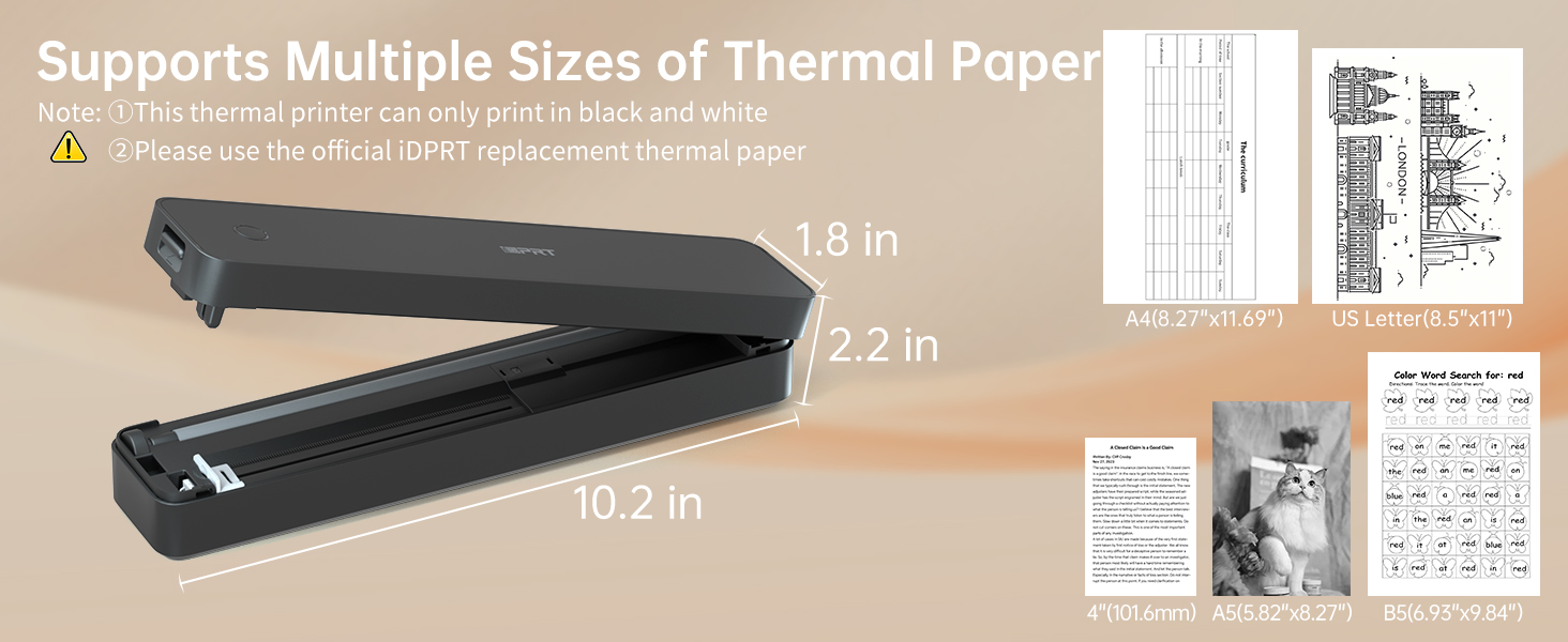 thermal paper 4-3